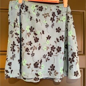 Wild Fable Lined Light Blue Skirt